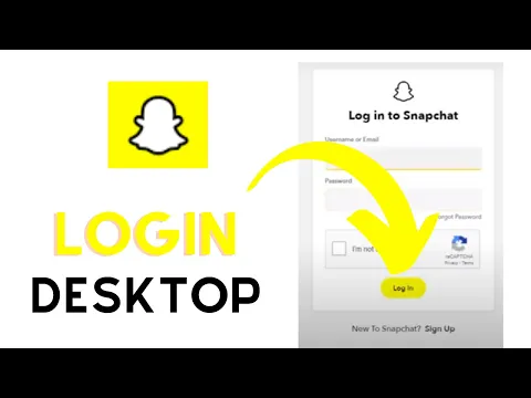 Comment se connecter au compte SnapChat depuis le bureau ?  Connexion SnapChat sur ordinateur/PC - Ordinateurs portables